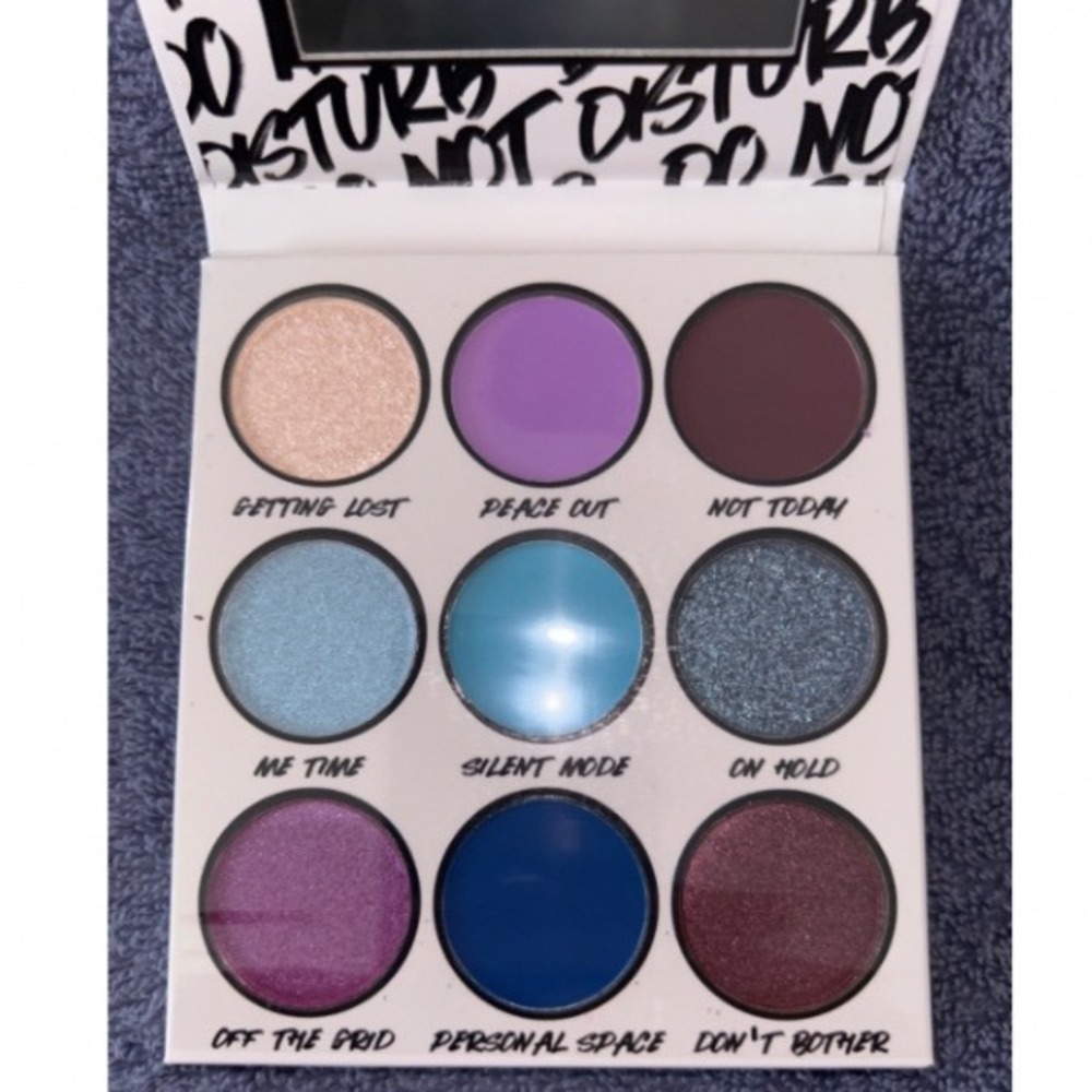 BH Cosmetics Do Not Disturb 9 Color Eyeshadow Palette Makeup